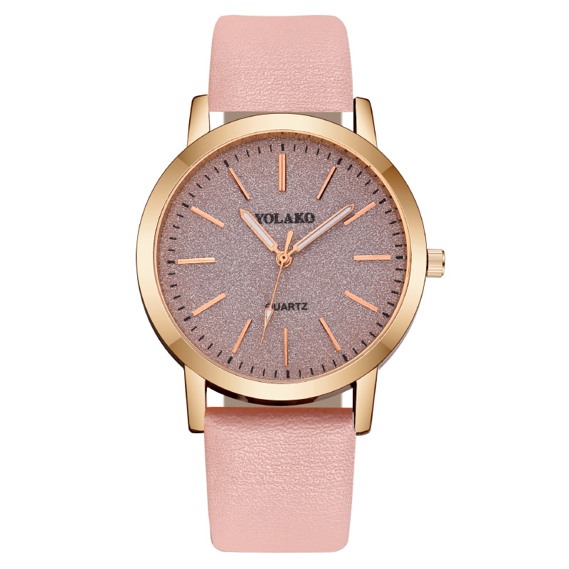 High Jewelry Watches - Modne damskie zegarki kwarcowe z skórzanym