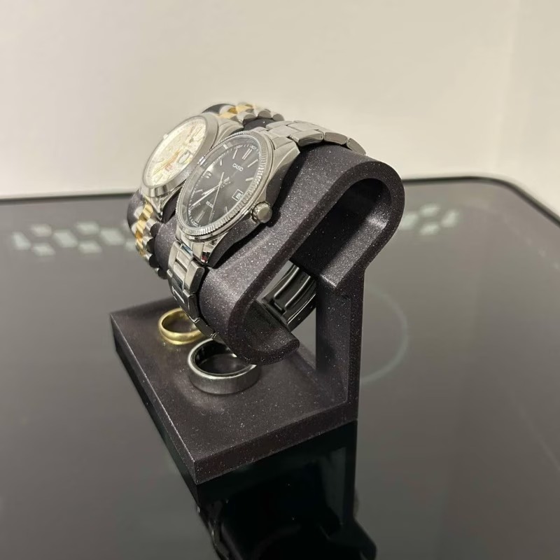 Jewels On Watches - Stojak na biżuterię z podwójnym przegródkiem