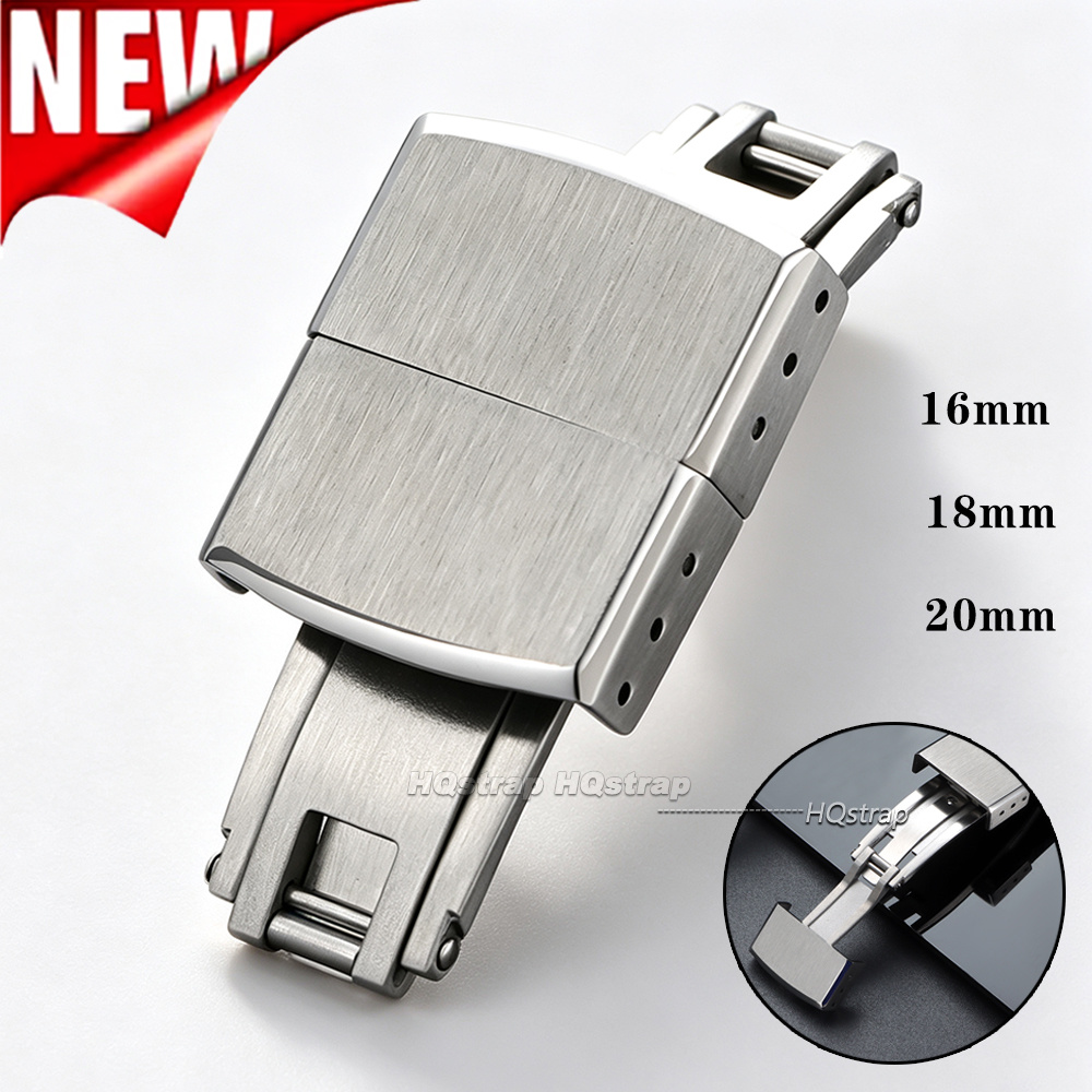Watch Strap Replacement - Zapięcie do zegarka składane 16mm 18mm