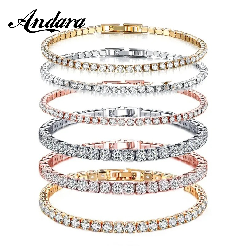 Bransoletka tenisowa ze srebra – Tennis Bracelet Cubic recenzja i cena