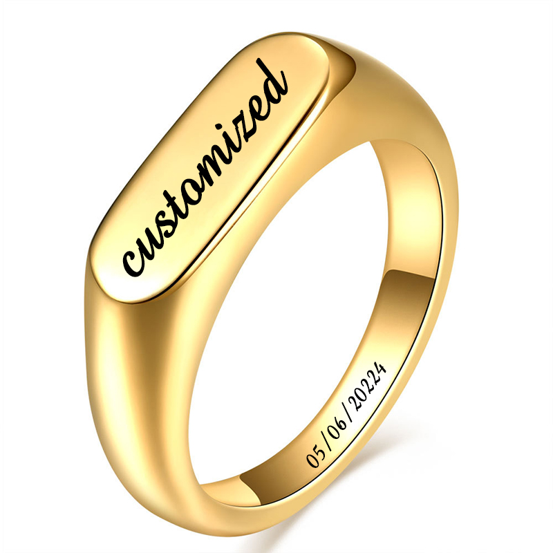 Konfigurowalne sygnety ze stal – Couple Ring Set recenzja i cena
