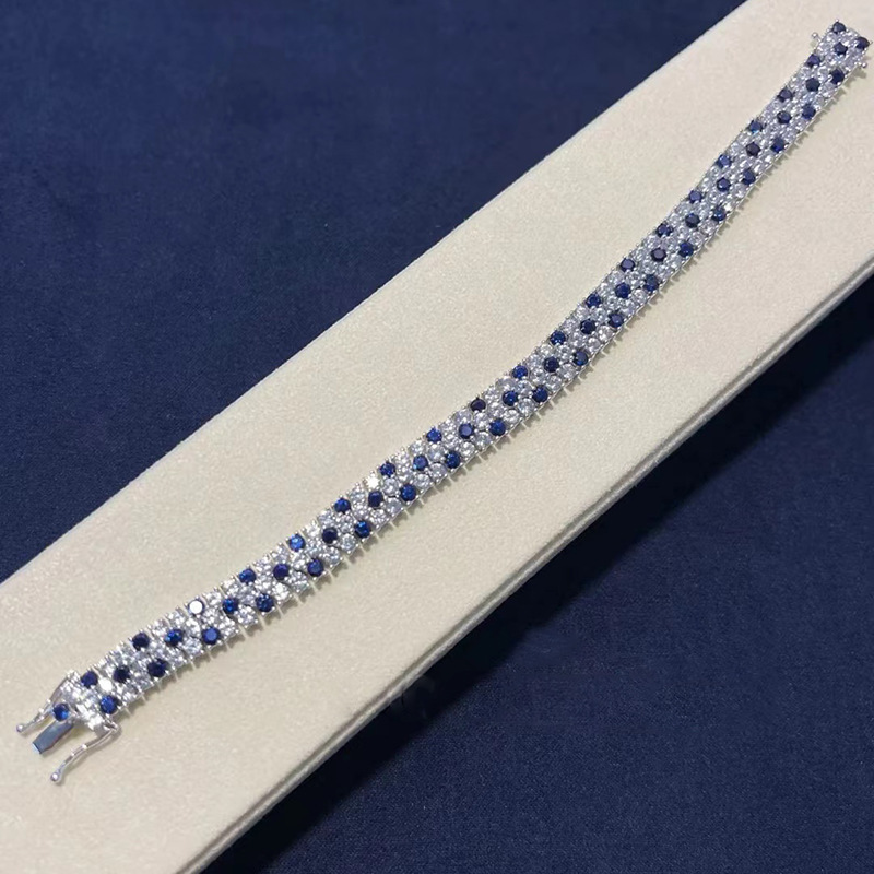 Damska dwurzędowa bransoletka  – Tennis Bracelet Cubic recenzja i cena