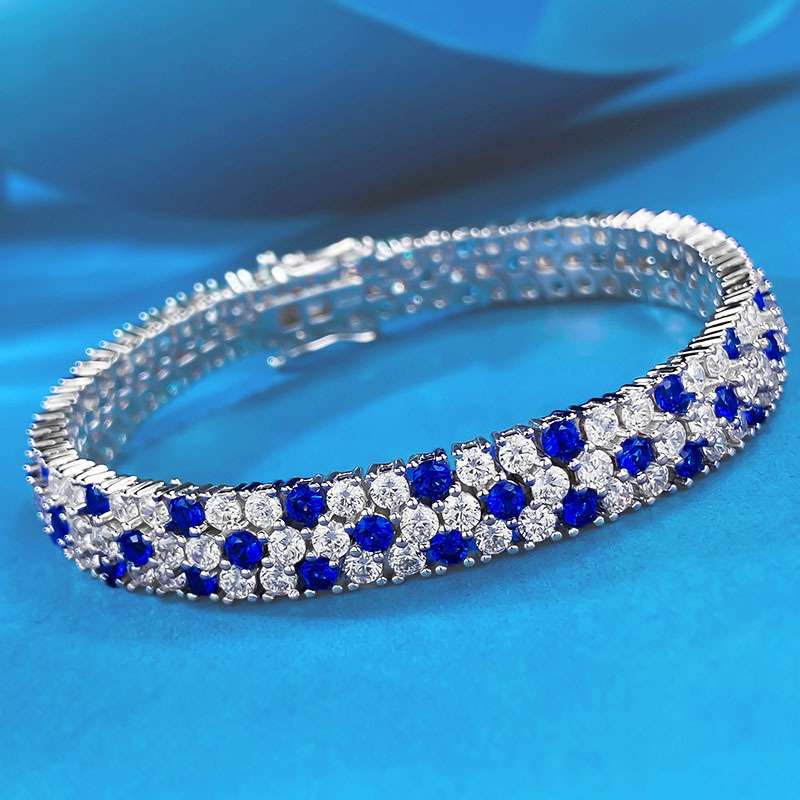 Damska dwurzędowa bransoletka  – Tennis Bracelet Cubic recenzja i cena
