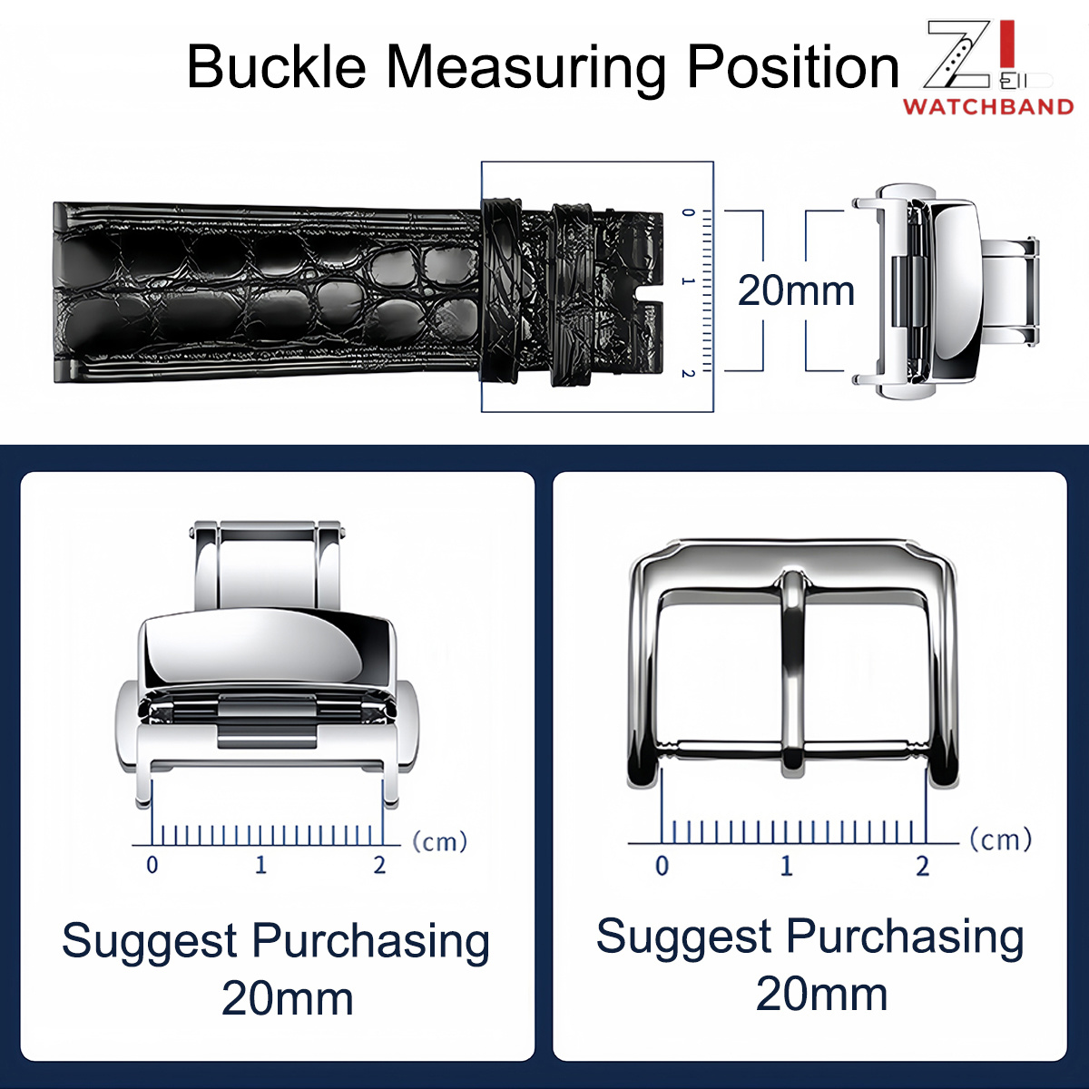 Metalowa klamra do zegarka 16m – Watch Strap Replacement recenzja i cena