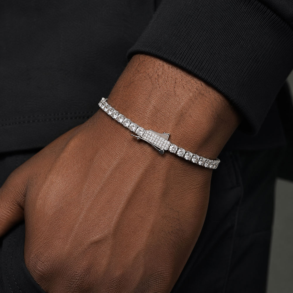 Bransoletka tenisowa 3mm 4mm z – Tennis Bracelet Cubic recenzja i cena