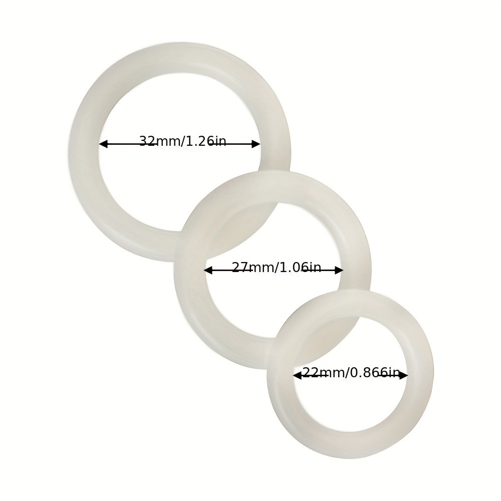 Zestaw 3 silikonowych pierście – Couple Ring Set recenzja i cena