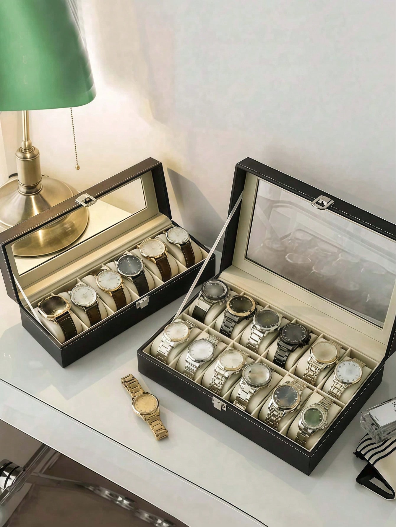 Skórzane pudełko na zegarki z  – High Jewelry Watches recenzja i cena