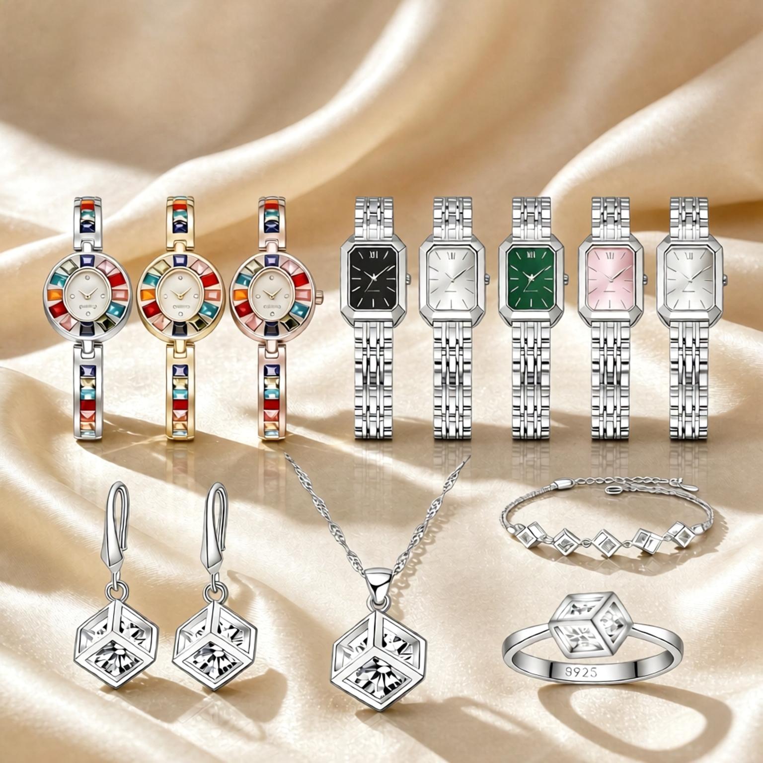Luksusowy zestaw biżuterii z g – Best Jewelry Watches For Women recenzja i cena