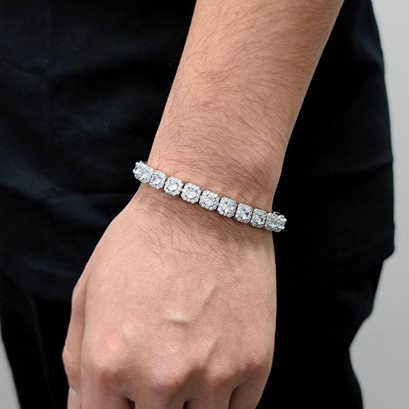 Bransoletka tenisowa B&C Gold  – Tennis Bracelet Cubic recenzja i cena