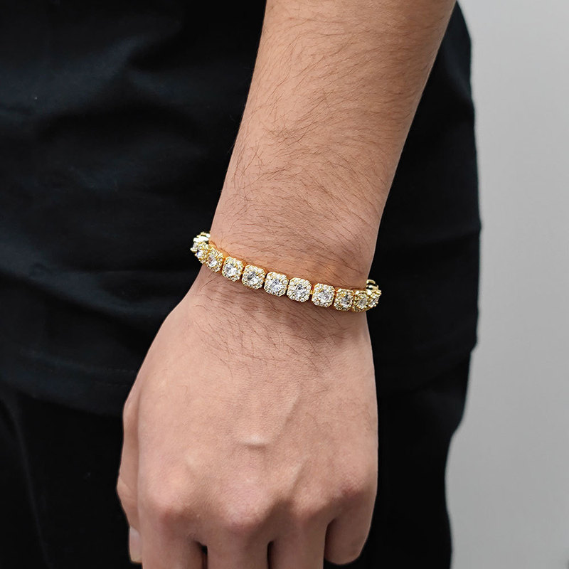 Bransoletka tenisowa B&C Gold  – Tennis Bracelet Cubic recenzja i cena