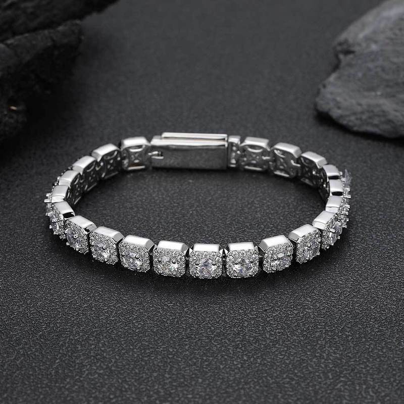 Bransoletka tenisowa B&C Gold  – Tennis Bracelet Cubic recenzja i cena