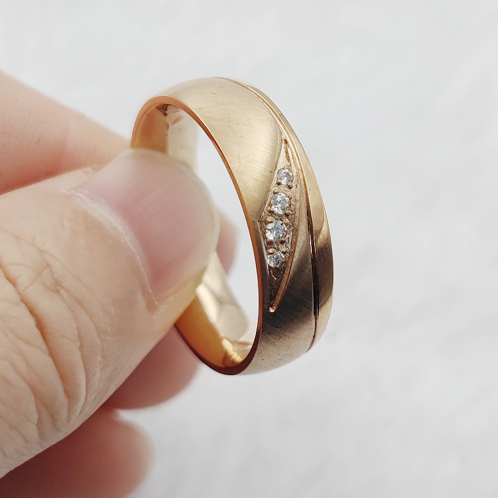 New Arrival zachodnia biżuteri – Couple Ring Set recenzja i cena