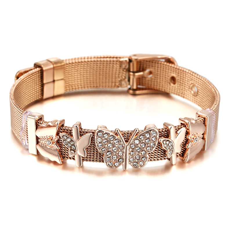 Siatkowe bransoletki ze stali  – Best Jewelry Watches For Women recenzja i cena