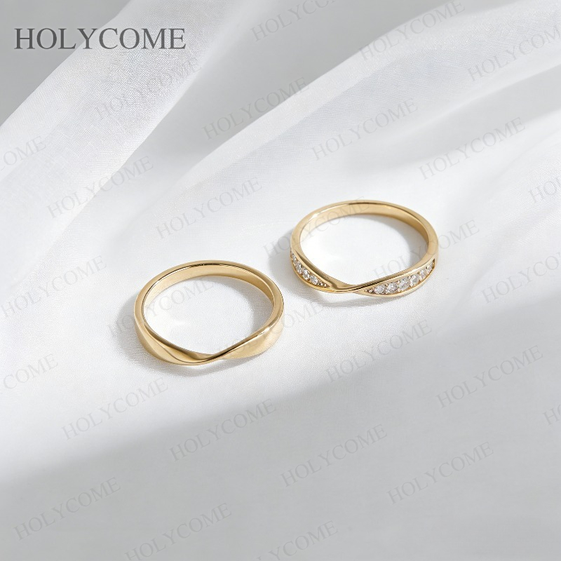 Pierścionki dla par z moissani – Couple Ring Set recenzja i cena