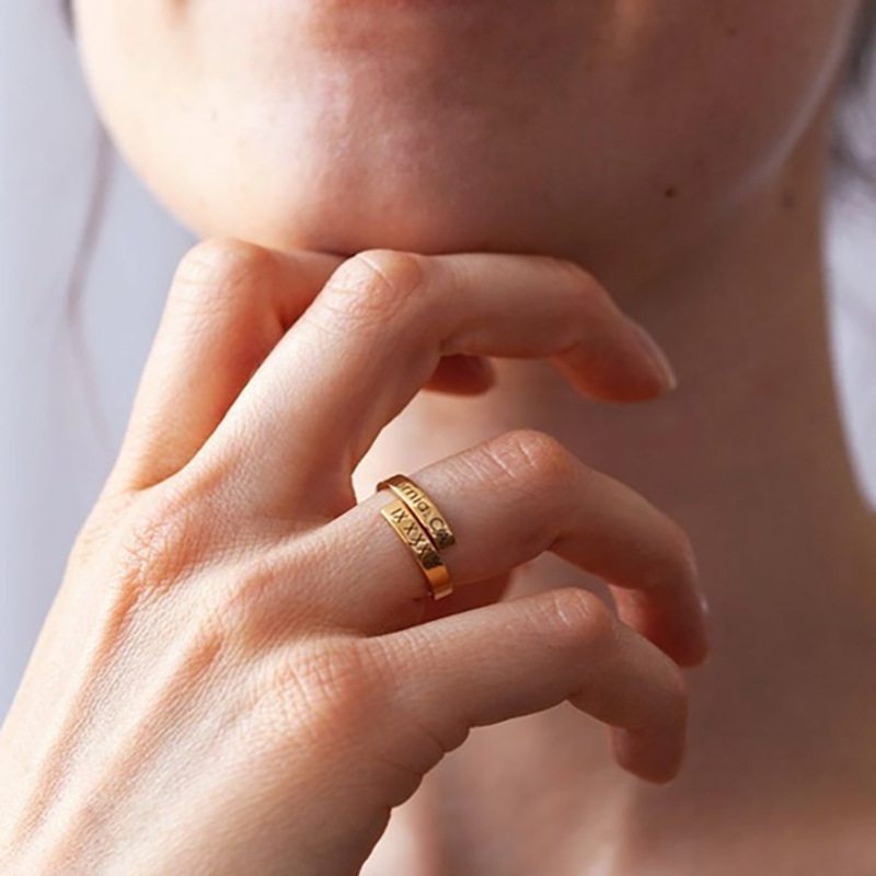 Pierścionek randkowy ze stali  – Couple Ring Set recenzja i cena