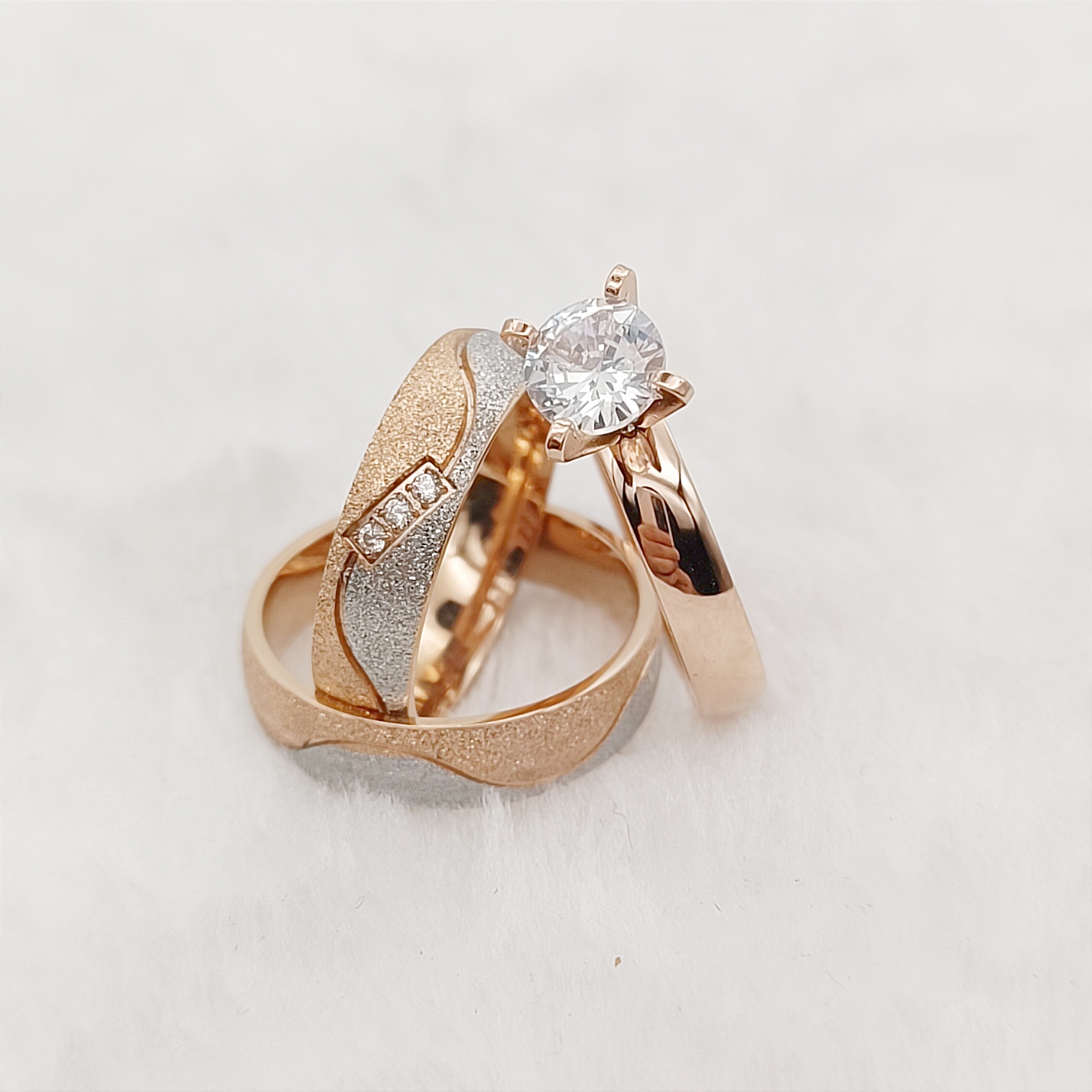 Propozycja 3 szt. Obietnica ma – Couple Ring Set recenzja i cena